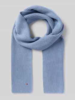 Tommy Hilfiger Sjaal van een mix van kasjmier en katoen
