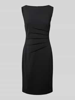 Calvin Klein Womenswear Knielange jurk met boothals model 'SCUBA'