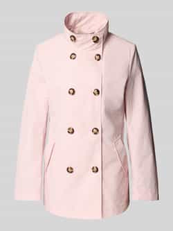 Christian Berg Woman Selection Trenchcoat met opstaande kraag en steekzakken