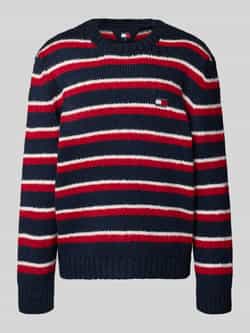 Tommy Jeans Regular fit gebreide pullover met alpaca