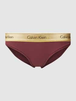 Calvin Klein Underwear Slip met elastische band met label model 'HOLIDAY'