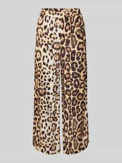 Emily Van den Bergh Stoffen broek met elastische band