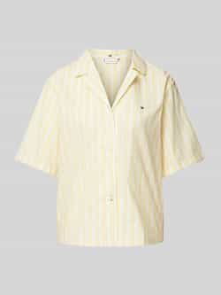 Tommy Hilfiger Relaxed fit pyjamaoverhemd van puur katoen-popeline