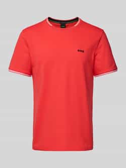 BOSS Green T-shirt met labelprint model 'Taul'