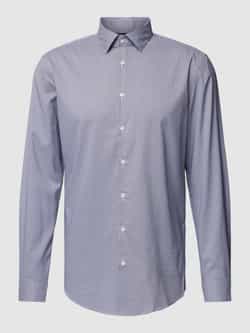 Jake*s Slim fit zakelijk overhemd met all-over motief