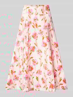 Essentiel Antwerp Midirok met stolpplooien model 'Hosanna'