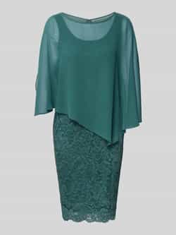 Vera Mont Knielange cocktailjurk in 2-in-1-look