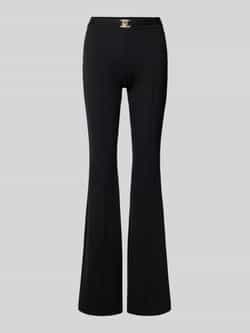 Liu Jo White Bootcut pantalon met riem