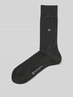 Burlington Sokken met labelprint model 'Dublin'