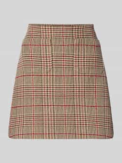 Tommy Hilfiger Licht uitlopende minirok met ruitmotief
