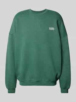 American vintage Sweatshirt met labelprint model 'DOVEN'