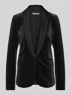 Christian Berg Woman Selection Blazer van fluweel met klepzakken