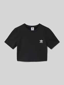 adidas Originals Kort T-shirt met labelstitching