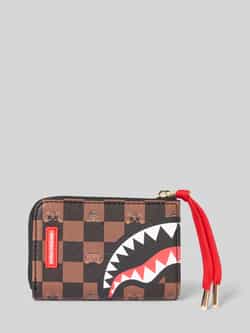 Sprayground Portemonnee met labelbadge model 'Peeking Character'