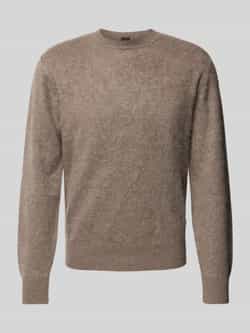 Boss Gebreide pullover met ronde hals model 'ESCRITO'