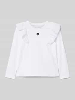 Guess Shirt met lange mouwen en labeldetail