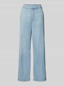 Jake*s Casual Loose fit jeansculotte met elastische band