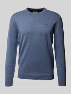 Tom Tailor Trui met ronde hals met geborduurd logo