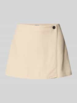 Only Korte regular fit rok met elastische band model 'CARO'