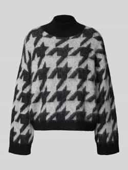 HUGO Relaxed fit gebreide pullover met wol model 'SWAN'