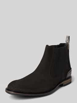 Floris van Bommel Chelsea boots met treklus model 'Crepi'