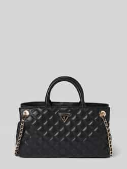 Guess Handtas met doorgestikte naden model 'GIULLY GFRIEND'