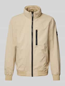 Tom Tailor Regular fit functioneel jack van stretchmateriaal