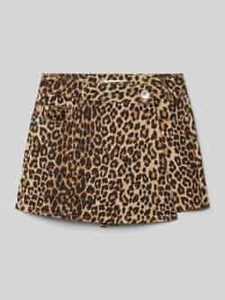 Garcia Skort in wikkellook met labeldetail