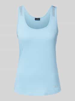 Monari Tanktop met siersteentjes