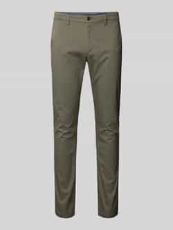 Tommy Hilfiger Slim fit chino met knoop- en ritssluiting model 'BLEECKER'