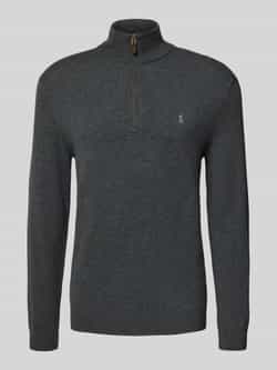 Polo Ralph Lauren Grijze Gebreide Kleding Aw24 Handwas Gray Heren