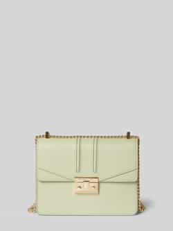 Seidenfelt Handtas in leerlook model 'Roros'