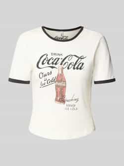 Only Regular fit T-Shirt met Coca Cola -print model 'COCA COLA LIFE'