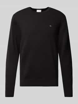 Calvin Klein Trui met ronde hals WAFFLE TEXTURE CN SWEATER
