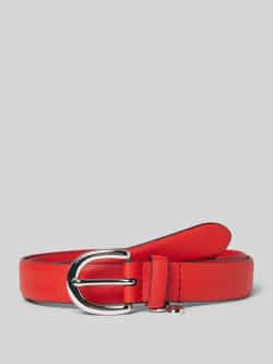 Lauren Ralph Lauren Leren riem met doornsluiting model 'CHARM'