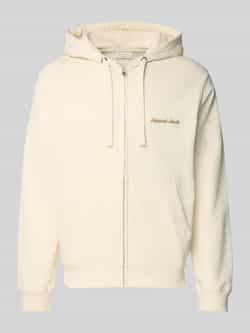Jack & jones Sweatjack met kangoeroezak en ritssluiting