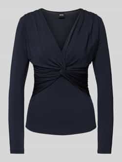 Boss Shirt met lange mouwen en knoopdetail model 'Eulori'