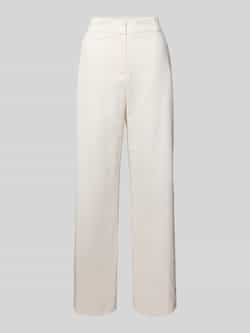 Jake*s Collection Straight leg stoffen broek met steekzakken
