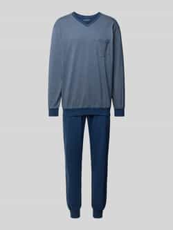 Schiesser Pyjama met V-hals
