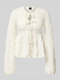 Gina Tricot Shirt met lange mouwen en V-hals