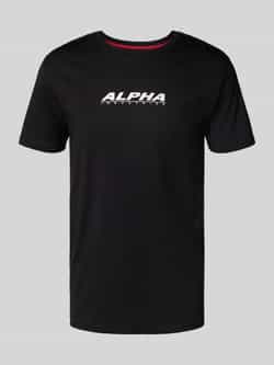 Alpha industries T-shirt met labelprint