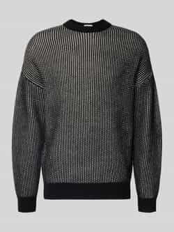 Drykorn Gebreide pullover met ribboorden model 'NEELIO'