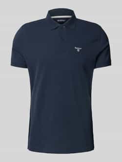 Barbour Lichtgewicht Polo Sports in New Navy Blue Heren