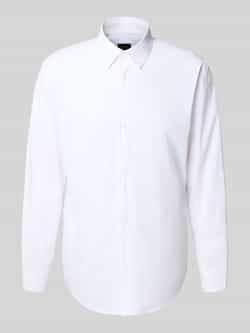 Armani Exchange Regular fit vrijetijdsoverhemd met kentkraag