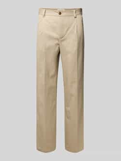 Casual friday Broek met persplooien model 'PIERCE'