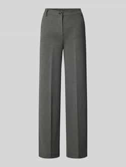 Weekend Max Mara Straight fit stoffen broek met persplooien model 'PANETTO'