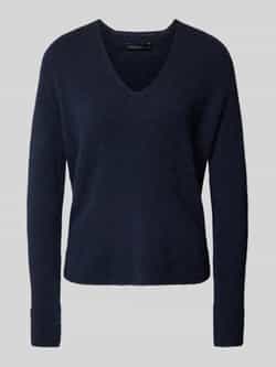 Marc Cain Gebreide pullover met afgeronde V-hals