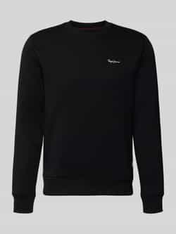 Pepe Jeans Regular fit sweatshirt van katoenmix model 'GRIFFIN'
