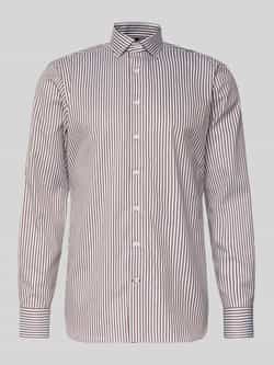 OLYMP SIGNATURE SLIM FIT Slim fit vrijetijdsoverhemd met kentkraag model 'Namur'