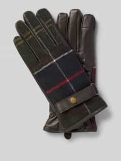 Barbour Handschoenen met leren binnenoppervlak en wol model 'AUBREY'